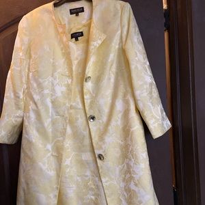 Yellow Jacket & Dress Set - Size 10